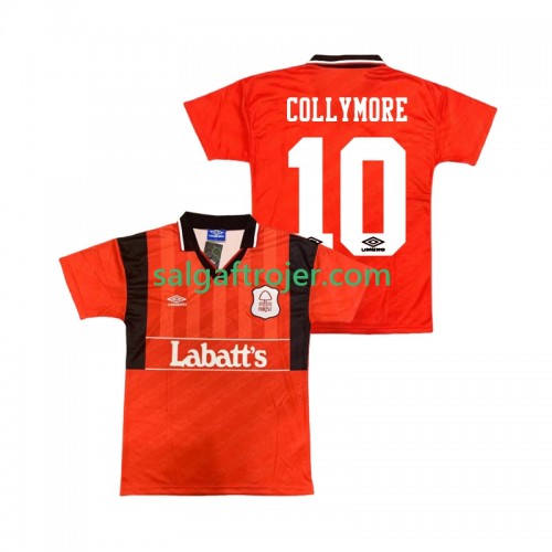 Nottingham Forest COLLYMORE 10 1995 Fodboldtrøjer Retro Hjemmebanesæt 1994 Kort ærmer Nottingham Forest COLLYMORE 10 1995 Fodboldtrøjer Retro Hjemmebanesæt 1994 Kort ærmer